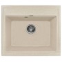 Мойка кухонная A12 прямоугольнаяоуг беж