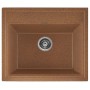 Мойка кухонная A12 прямоугольнаяоуг терракот