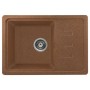 Мойка кухонная B15 прямоугольная терракот