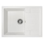 Мойка кухонная B22 прямоугольная белая