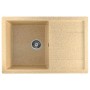 Мойка кухонная B27 прямоугольная песок