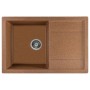 Мойка кухонная B27 прямоугольная терракот
