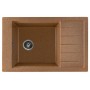Мойка кухонная B28 прямоугольная терракот Мойка кухонная B28 прямоугольная терракот