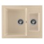 Мойка кухонная C01 прямоугольная 61*50 беж