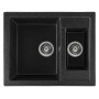 Мойка кухонная C01 прямоугольная 61*50 черный Мойка кухонная C01 прямоугольная 61*50 черный