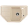 Мойка кухонная E08 угловая трапеция 790*490 БЕЖ
