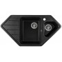 Мойка кухонная E10 углов черный