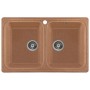 Мойка кухонная C02 прямоугольная 780*500/180-13 терракот Мойка кухонная C02 прямоугольная 780*500/180-13 терракот