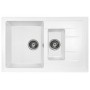 Мойка кухонная C10 прямоугольная 771*497/180-13 белый Мойка кухонная C10 прямоугольная 771*497/180-13 белый