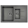 Мойка кухонная C10 прямоугольная 771*497/180-13 графит Мойка кухонная C10 прямоугольная 771*497/180-13 графит