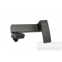 K13314B Смеситель для ванной однорычажный черный, излив переключатель на лейку
