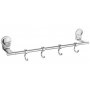 L30191-4 полотенцедержатель с 4-мя крючками (хром)