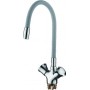 L4022-9 Кухонный барашки с гибким изливом (серый) L4022-9 Кухонный барашки с гибким изливом (серый)