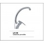 L4106 Смеситель кухонный