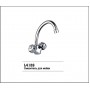 L4126 Кухонный смеситель лат дв.м/к L4126 Кухонный смеситель лат дв.м/к