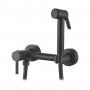 L5398B-6 Смеситель с гигиеническим душем, черный 
