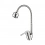L74303 Смеситель кухонный с гибким изливом из НЕРЖАВЕЙКИ 