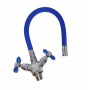 LF84810-6 Смеситель для кухни с синим изливом