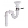 Сифон ОРИО RS-41078 прямоточный с разрывом 1 1/2" - 40 (уп.30)