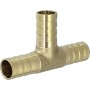 CHT121212 Штуцер тройник латунный для соединения шлангов (Т-образный) 12мм*12мм*12мм