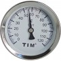 Термометр 0-120гр Y-63A-50-120 горизонтальное подключение TIM