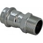 ZTI.501.001504, Пресс-фитинг из нержавеющей стали с наружной резьбой 15mm*1/2 ZTI.501.001504, Пресс-фитинг из нержавеющей стали с наружной резьбой 15mm*1/2