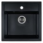 W510-26 WISENT каменная мойка д/кухни, антрацит (БЕЗ СИФОНА) W510-26 WISENT каменная мойка д/кухни, антрацит (БЕЗ СИФОНА)