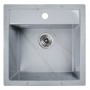 Мойка для кухни WA11-15 WISENT,из искуственного камня,мрамор (БЕЗ СИФОНА) Мойка для кухни WA11-15 WISENT,из искуственного камня,мрамор (БЕЗ СИФОНА)