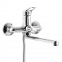 WP22213 Смеситель для ванной однорычажный, длинный излив WISENT
