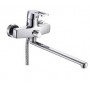 WP2230 Смеситель для ванной однорычажный, длинный излив WISENT