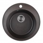 Мойка кухонная WISENT WR480-27, искусств.гранит, цвет Кофе, 475х475,