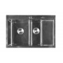 WW37851-SL Кухонная мойка премиум WISENT 780*510